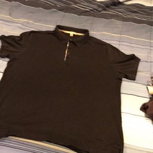 Men’s Burberry Brit polo collar shirt size XXL